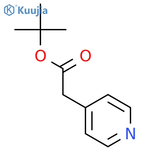 tert-Butyl 2-(pyridin-4-yl)acetate structure