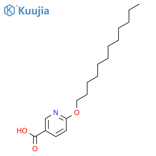 6-(Dodecyloxy)nicotinic acid structure