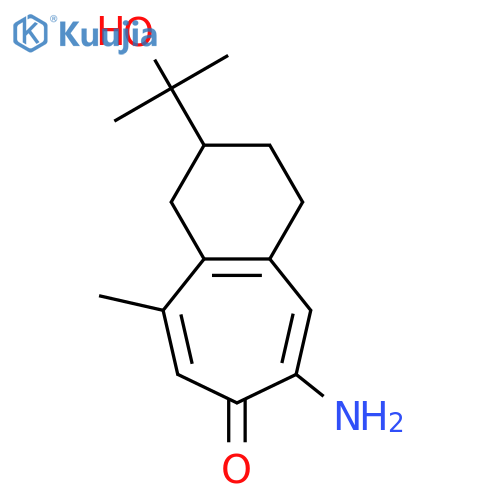 (2R)-6-Amino-1,2,3,4-tetrahydro-2-(1-hydroxy-1-methylethyl)-9-methyl-7H-benzocyclohepten-7-one structure