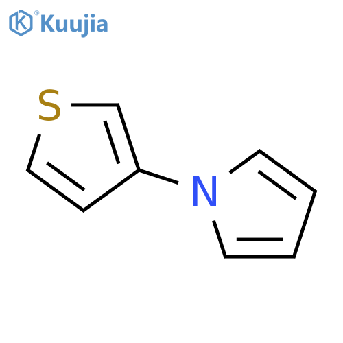 1H-Pyrrole, 1-(3-thienyl)- structure