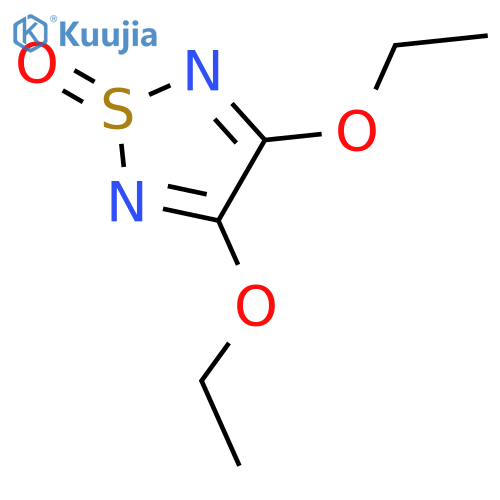 diethoxy-1lambda4,2,5-thiadiazol-1-one structure