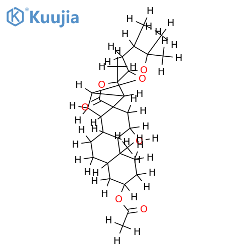 3-Ac –(3alpha,5alpha,11beta,20R,22xi,24xi)-22,25-Epoxy-3,11-dihydroxy-24-methylfurostano-18,20-lactone structure