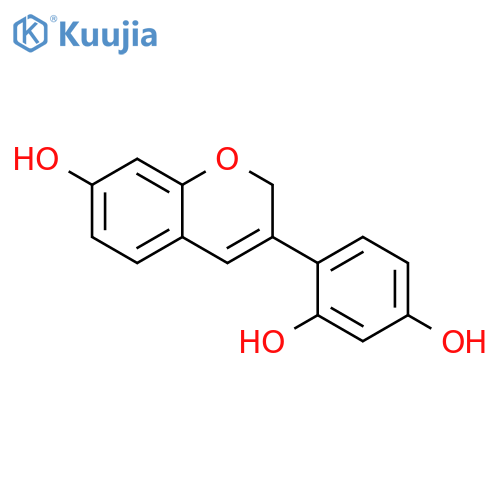 1,3-Benzenediol,4-(7-hydroxy-2H-1-benzopyran-3-yl)- structure