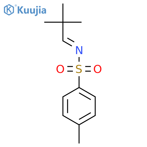Benzenesulfonamide, N-(2,2-dimethylpropylidene)-4-methyl- structure