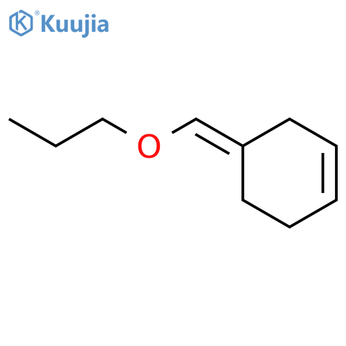 Cyclohexene, 4-(propoxymethylene)- structure