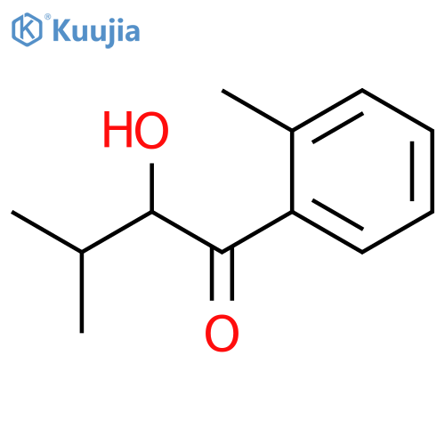 1-Butanone, 2-hydroxy-3-methyl-1-(2-methylphenyl)- structure