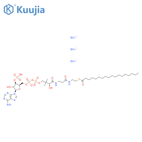 18:0 Coenzyme A, stearoyl Coenzyme A (ammonium salt), powder structure