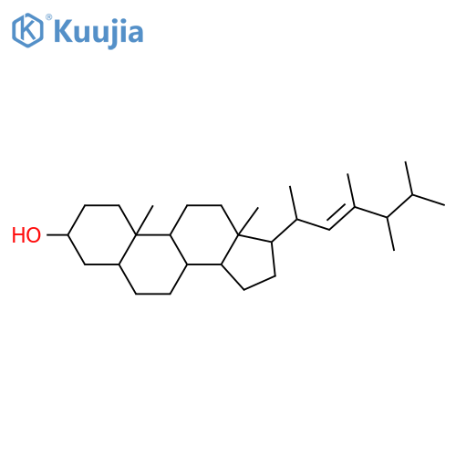 23-Methylergost-22-en-3-ol; (3β,5α,22E,24ξ)-form structure