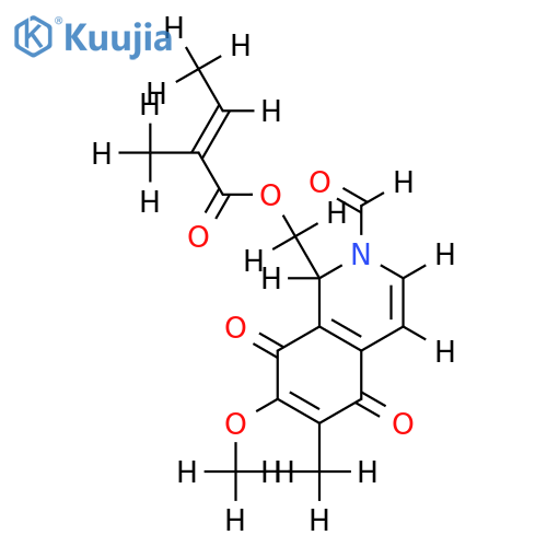 (+/-)-N-formyl-1,2-dihydrorenierone structure