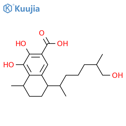 7,8,16-Trihydroxy-19-serrulatanoic acid; (1R,4S,11S,15S)-form structure
