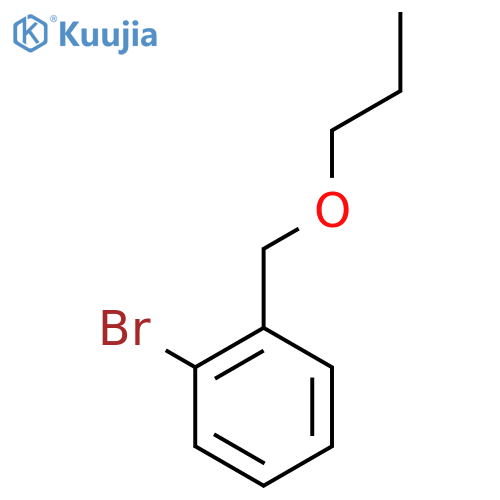 1-Bromo-2-[(n-propyloxy)methyl]benzene structure
