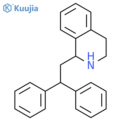 Isoquinoline, 1-(2,2-diphenylethyl)-1,2,3,4-tetrahydro- structure