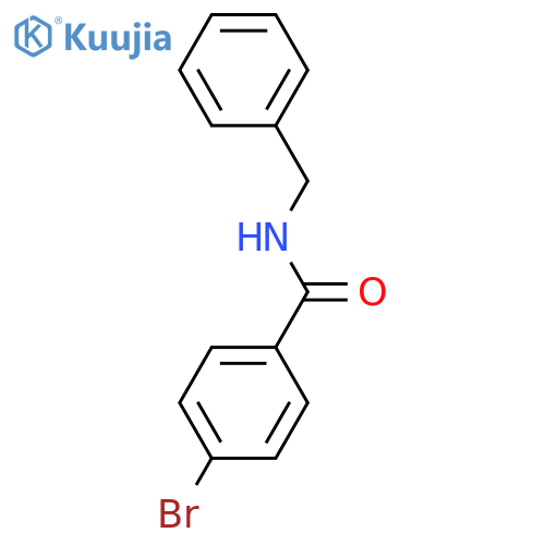 N-Benzyl 4-bromobenzamide structure