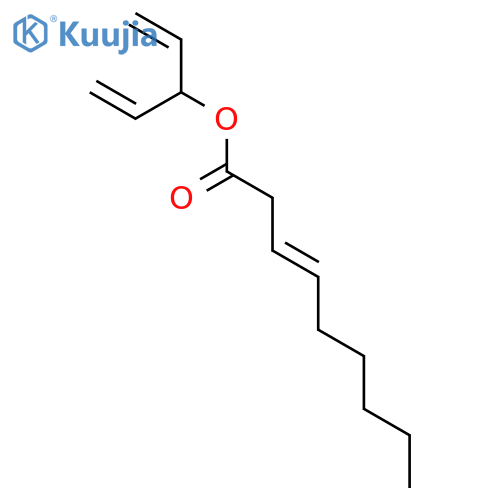 3-NONENOIC ACID, 1-ETHENYL-2-PROPENYL ESTER, (3E)- structure