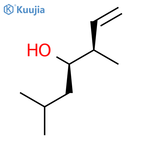 1-Hepten-4-ol, 3,6-dimethyl-, (3R,4R)- structure
