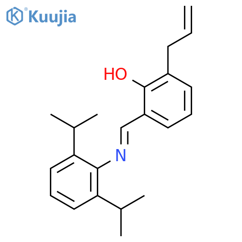 PHENOL, 2-[[[2,6-BIS(1-METHYLETHYL)PHENYL]IMINO]METHYL]-6-(2-PROPENYL)- structure