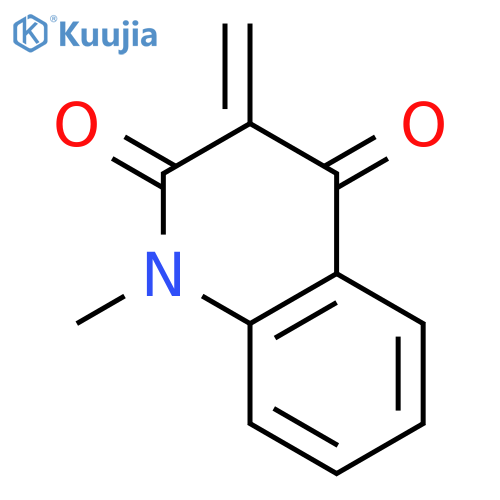 2,4(1H,3H)-Quinolinedione, 1-methyl-3-methylene- structure