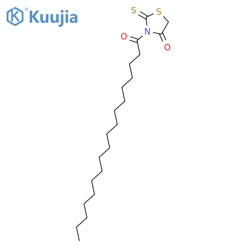 4-Thiazolidinone, 3-(1-oxooctadecyl)-2-thioxo- structure
