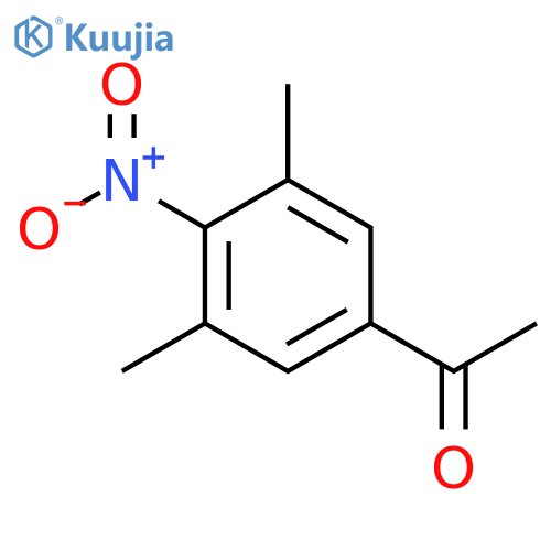 Ethanone, 1-(3,5-dimethyl-4-nitrophenyl)- structure