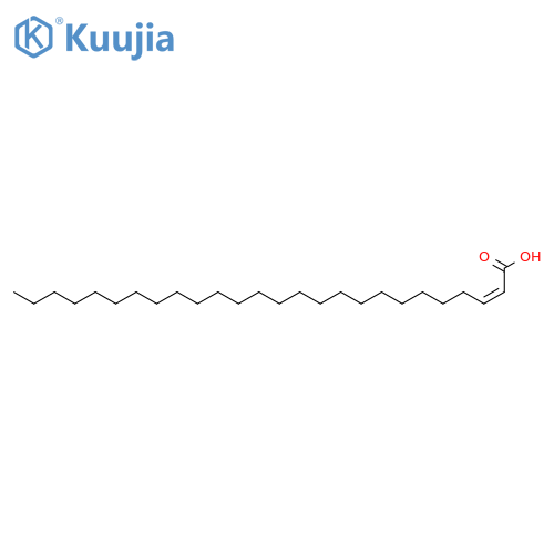 Hexacosenoic acid, (Z)- structure