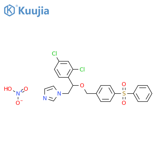 Fenticonazole Sulfone Nitric Acid Salt structure