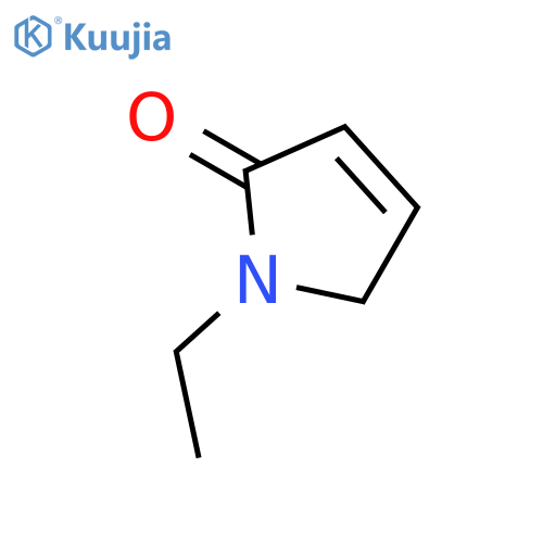 2H-Pyrrol-2-one, 1-ethyl-1,5-dihydro- structure