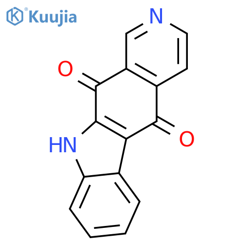 5H-Pyrido[3,4-b]carbazole-5,11(10H)-dione structure