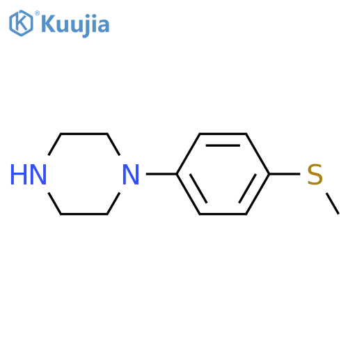 1-4-(methylsulfanyl)phenylpiperazine structure