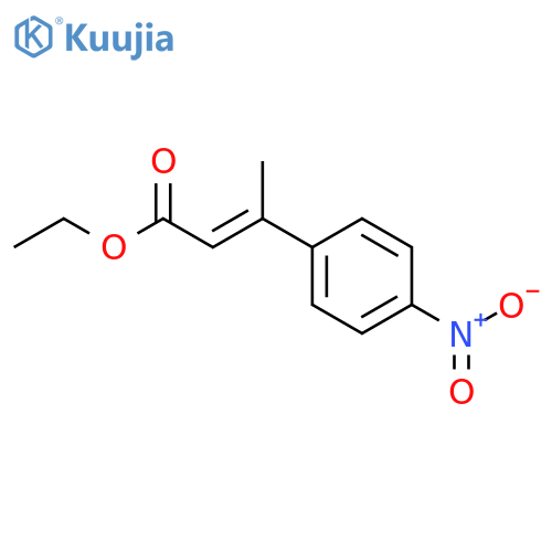 Ethyl 3-(4-Nitrophenyl)but-2-enoate structure