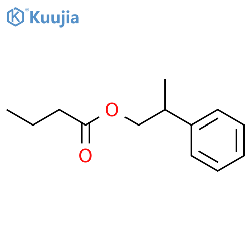 Butanoic acid,2-phenylpropyl ester structure