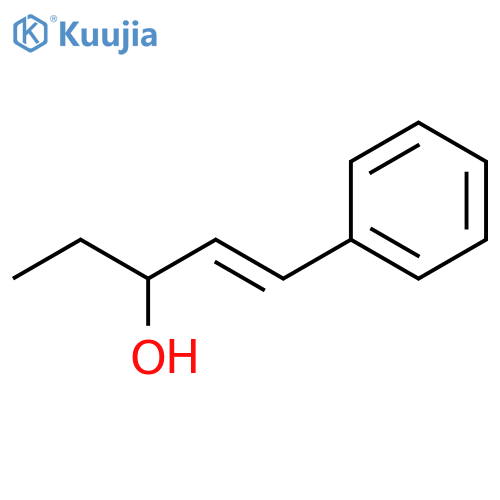 1-Penten-3-ol, 1-phenyl-, (E)- structure