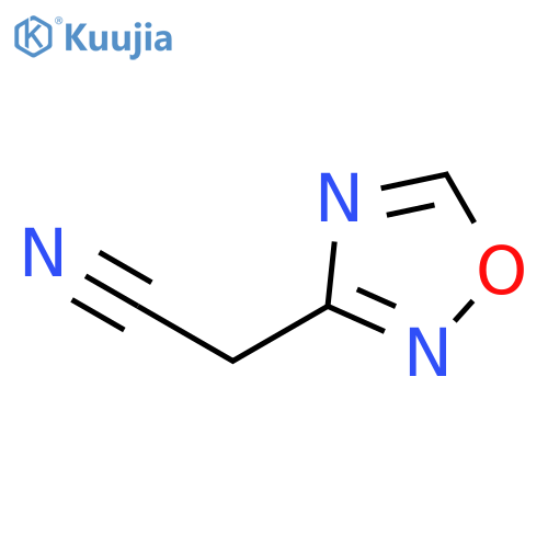 2-(1,2,4-oxadiazol-3-yl)acetonitrile structure