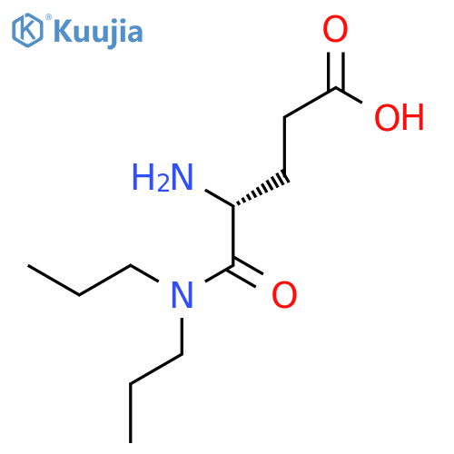 PENTANOIC ACID, 4-AMINO-5-(DIPROPYLAMINO)-5-OXO-, (R)- structure
