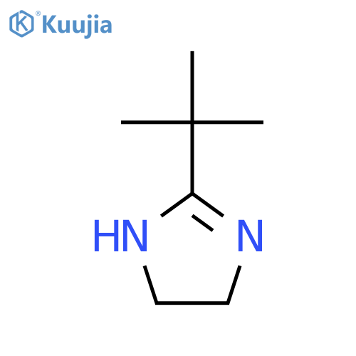2-tert-Butyl-4,5-dihydro-1H-imidazole structure