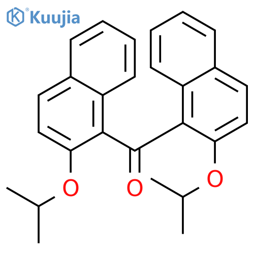 Methanone, bis[2-(1-methylethoxy)-1-naphthalenyl]- structure