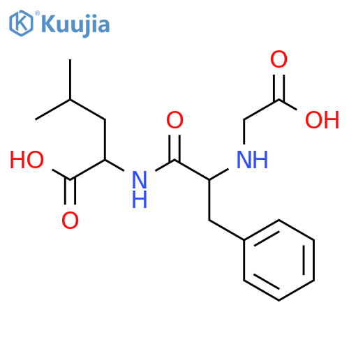 Carboxymethyl-Phe-Leu-OH structure