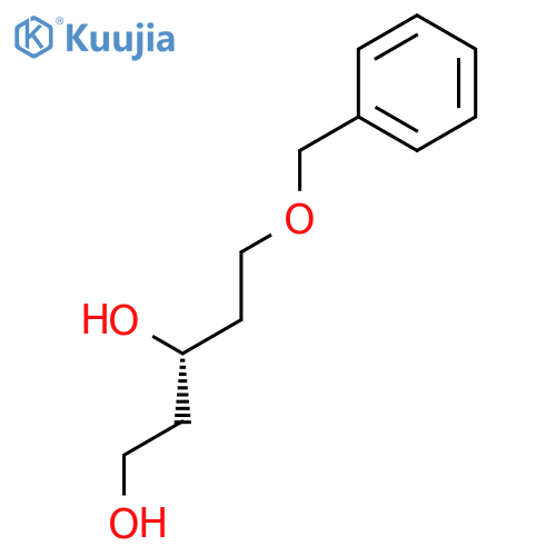 1,3-Pentanediol, 5-(phenylmethoxy)-, (3S)- structure