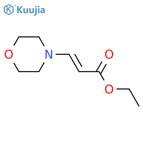 2-Propenoic acid, 3-(4-morpholinyl)-, ethyl ester, (E)- structure