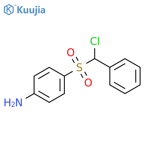 Benzenamine,4-[(chlorophenylmethyl)sulfonyl]- structure