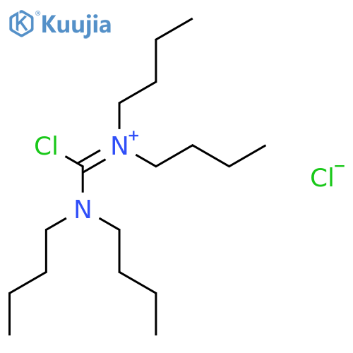1-BUTANAMINIUM, N-BUTYL-N-[CHLORO(DIBUTYLAMINO)METHYLENE]-, CHLORIDE structure