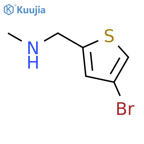 N-(4-Bromothien-2-yl)methyl-N-methylamine structure