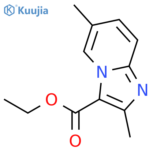 Ethyl 2,6-Dimethylimidazo1,2-Apyridine-3-carboxylate structure