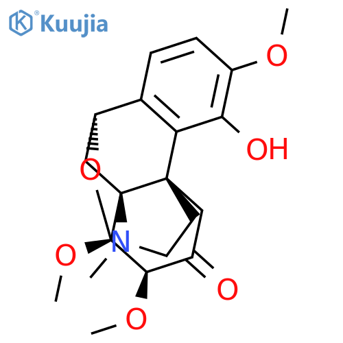 Hasubanan-6-one,8,10-epoxy-4-hydroxy-3,7,8-trimethoxy-17-methyl-, (7b,8b,10b)- (9CI) structure