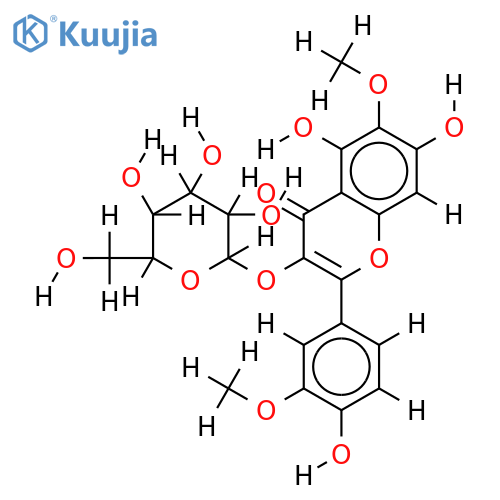 3-O-beta-D-Glucopyranoside-Spinacetin structure