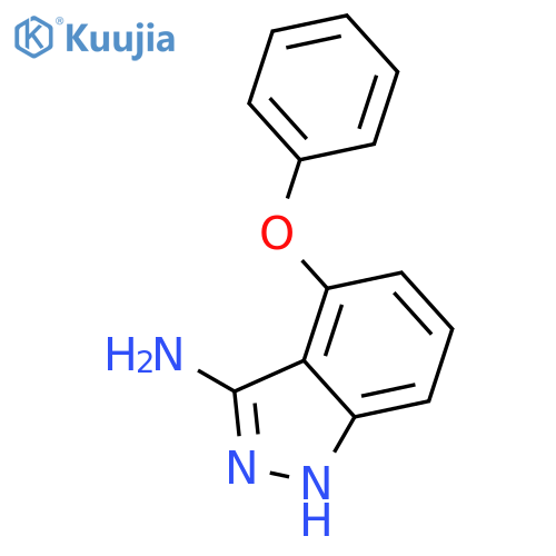 4-Phenoxy-1H-indazol-3-ylamine structure