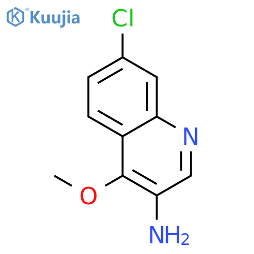 7-Chloro-4-methoxyquinolin-3-amine structure