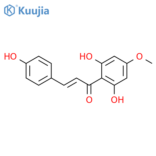 2',6',4-trihydroxy-4'-methoxychalcone structure