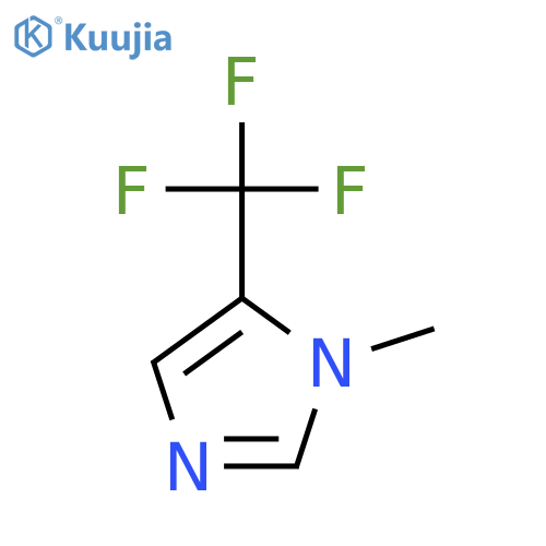 1H-IMIDAZOLE, 1-METHYL-5-(TRIFLUOROMETHYL)- structure