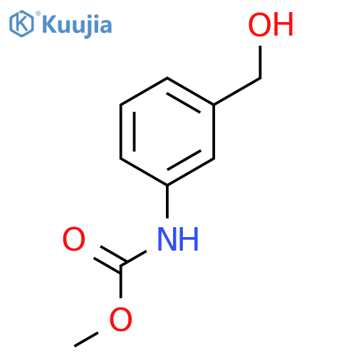 methyl N-3-(hydroxymethyl)phenylcarbamate structure