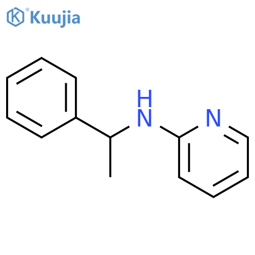N-(1-phenylethyl)pyridin-2-amine structure